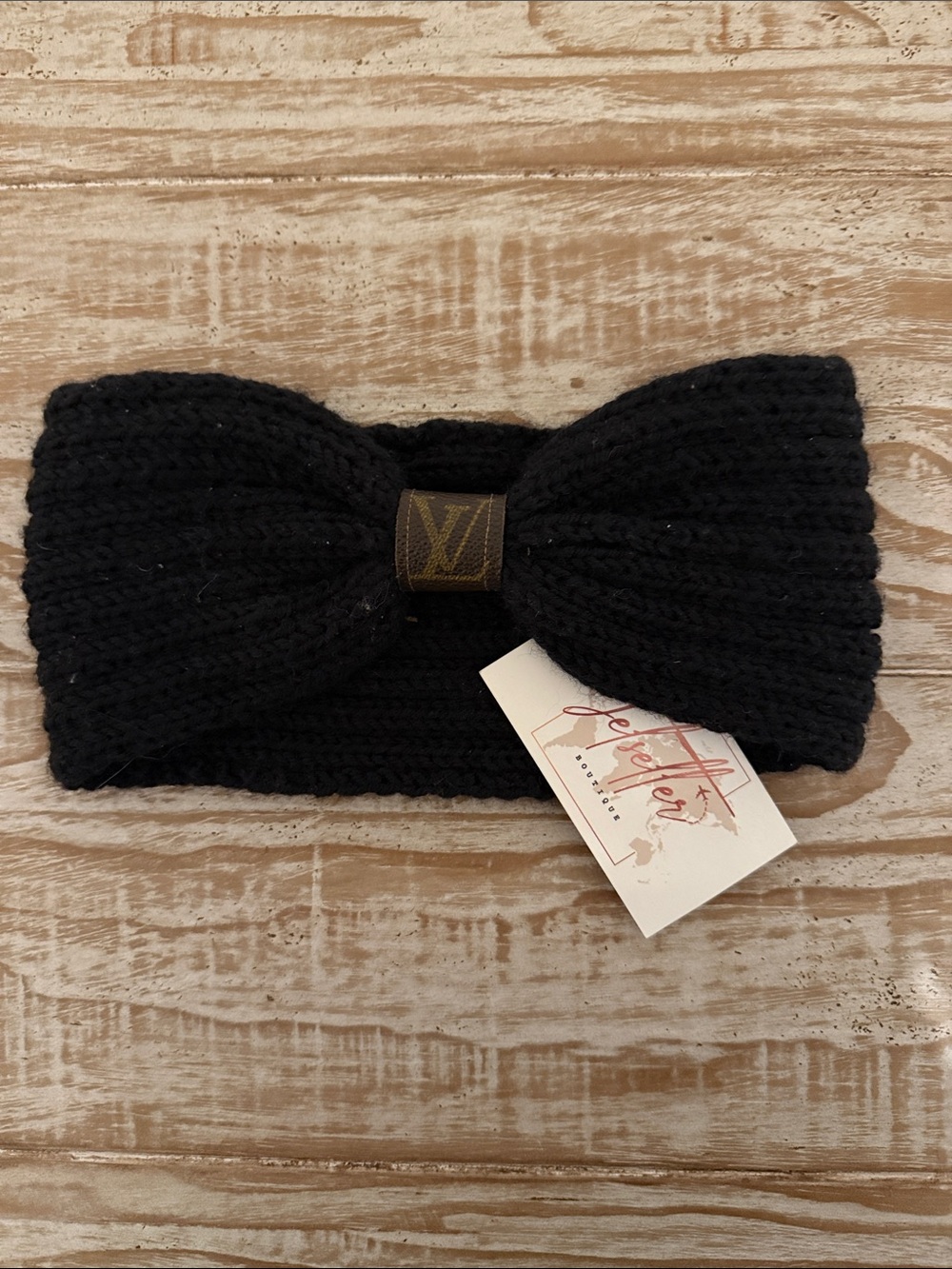 Upcycled Louis Vuitton Headband